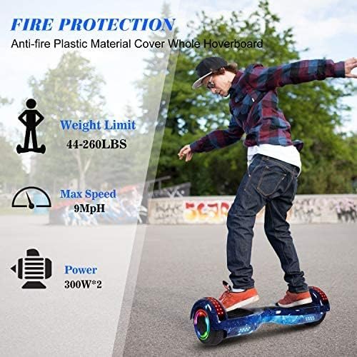 lieagle 6.5 hoverboard 260 lbs
