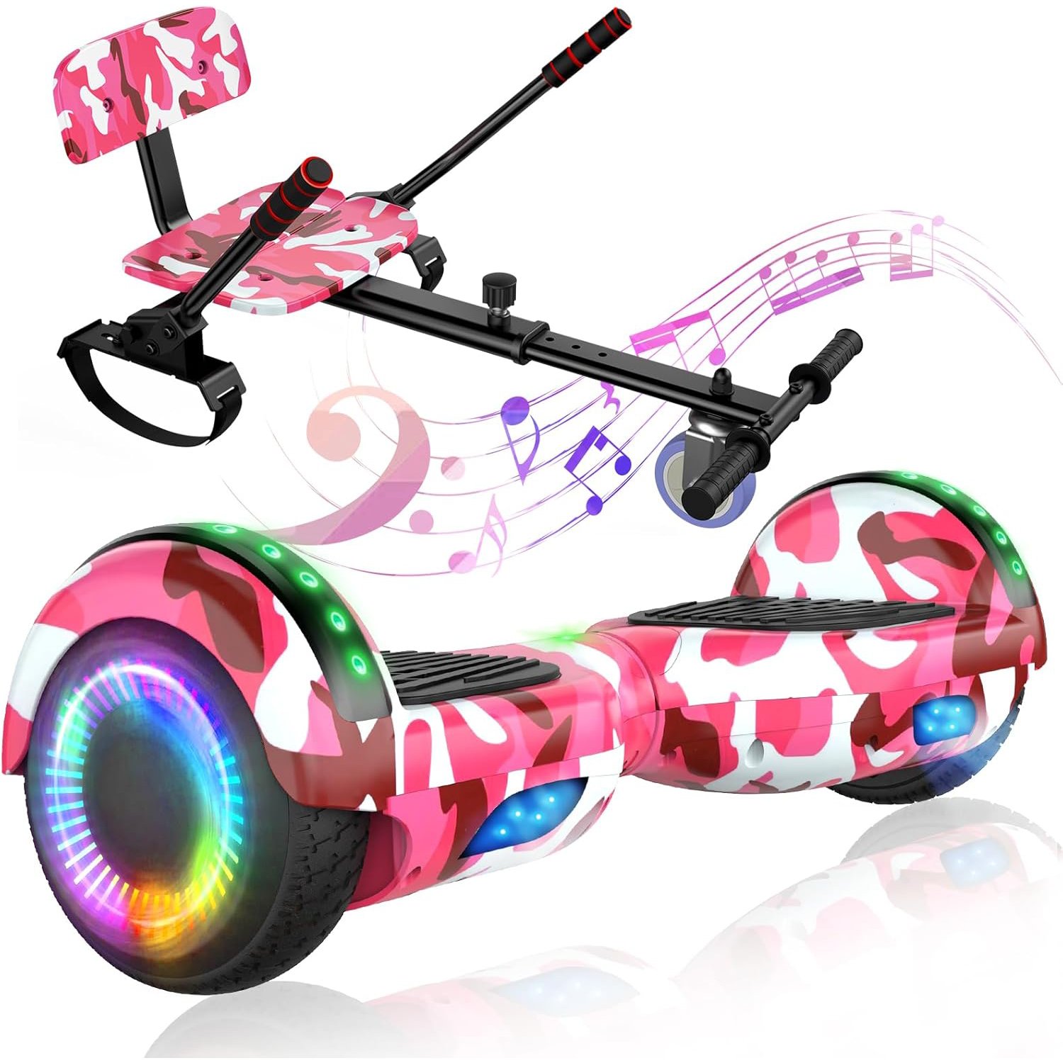 Lacuffy Folding Treadmill with 5% Incline