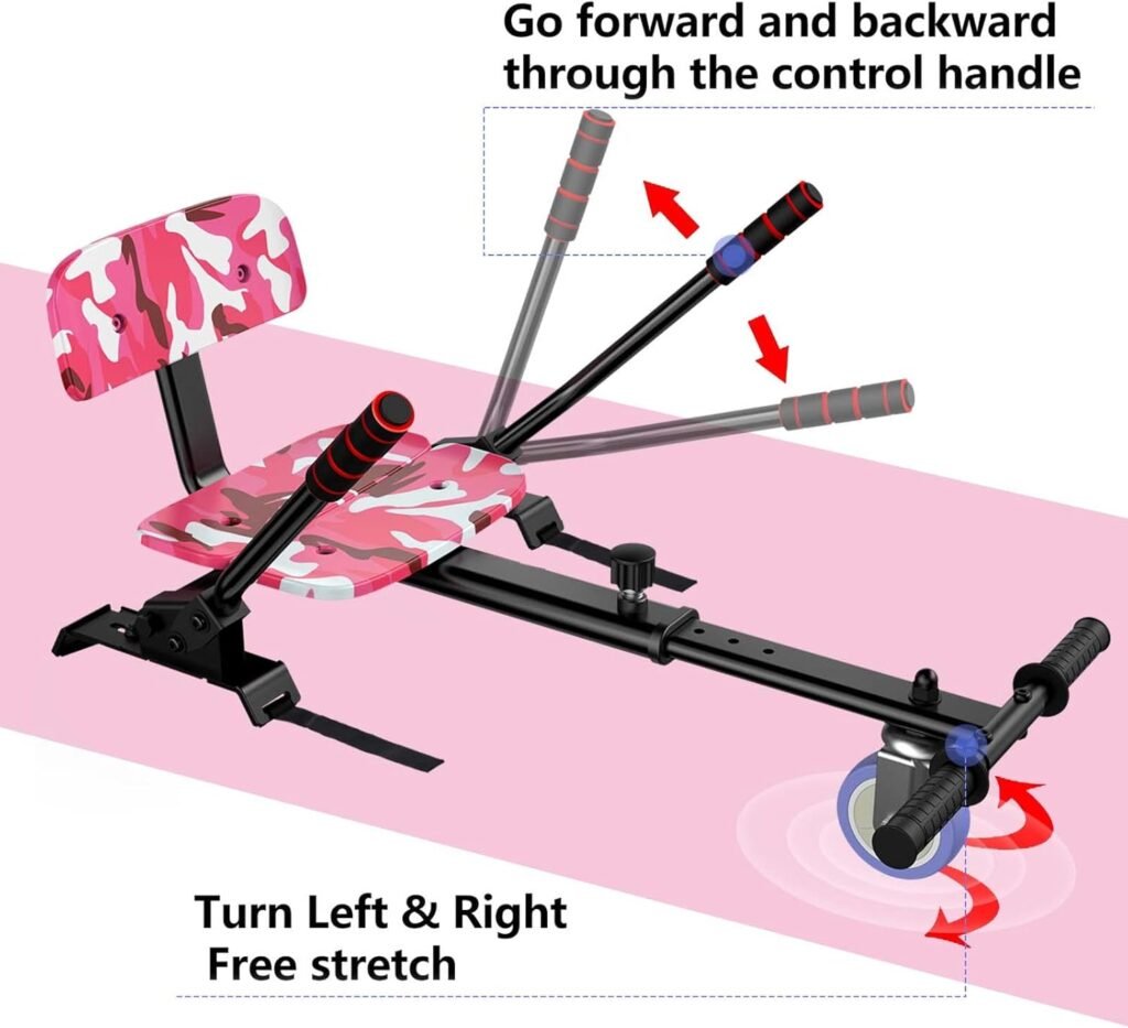 lieagle hoverboard kart seat attached manual