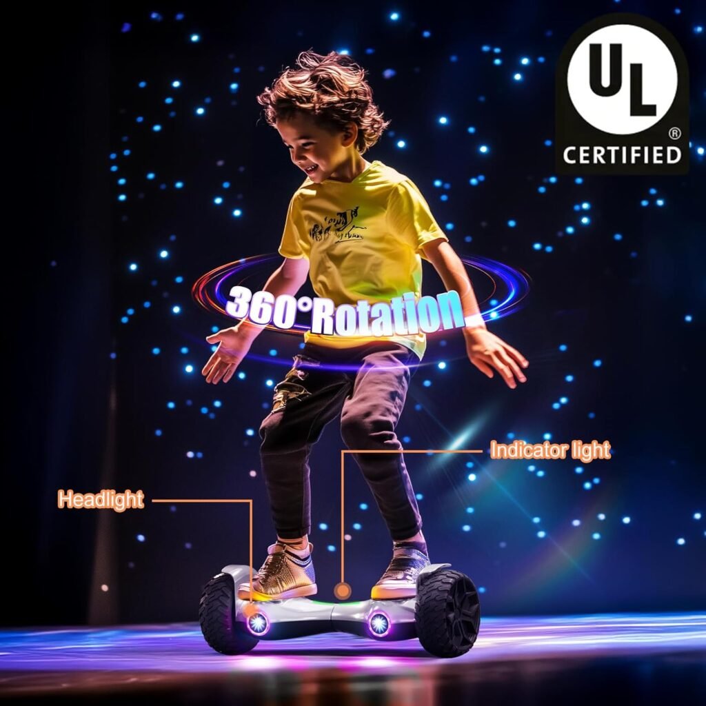 lieagle 6.5 hoverboard top view 360