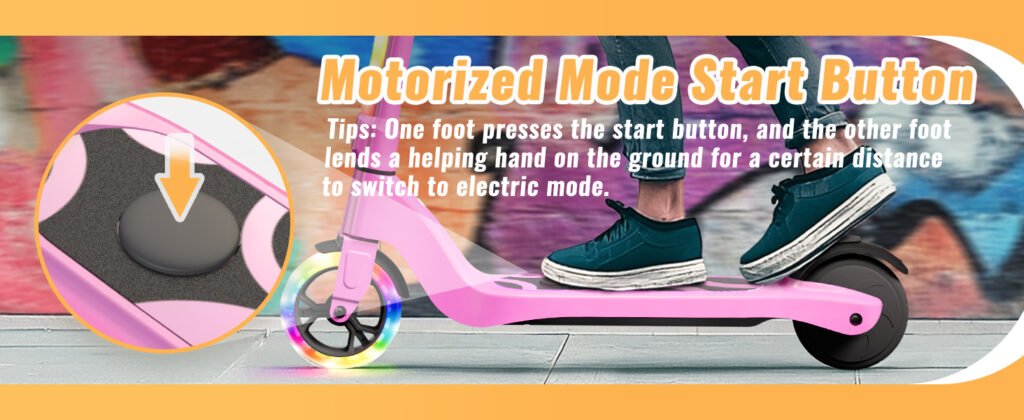 lieagle electric scooter for kids ages 6 to 12